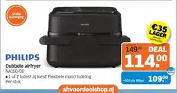 Albert Heijn Dubbele airfryer aanbieding