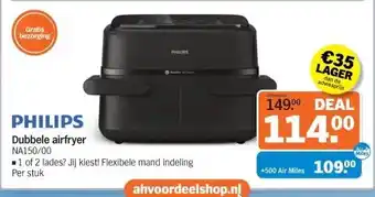 Albert Heijn Dubbele airfryer aanbieding