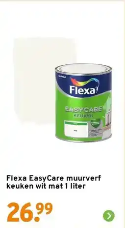 GAMMA Flexa EasyCare muurverf keuken wit mat 1 liter aanbieding