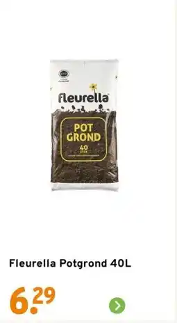 GAMMA Fleurella Potgrond 40L aanbieding