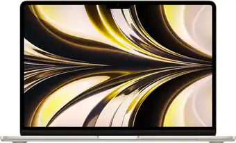 MediaMarkt APPLE MacBook Air 13.6 - Sterrenlicht M2 8-Core GPU 16GB 256GB aanbieding