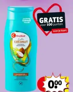 Kruidvat Kruidvat exotic coconut shampoo aanbieding