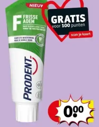 Kruidvat F FRISSE ADEM aanbieding