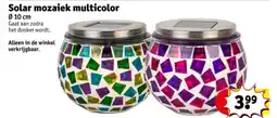 Kruidvat Solar mozaiek multicolor aanbieding