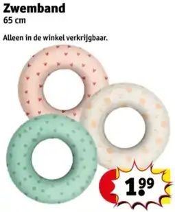 Kruidvat Zwemband aanbieding