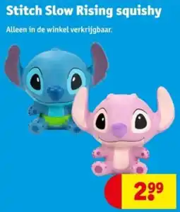 Kruidvat Stitch Slow Rising squishy aanbieding
