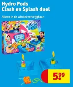 Kruidvat Hydro Pods Clash en Splash duel aanbieding