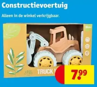 Kruidvat Constructievoertuig aanbieding