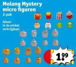 Kruidvat Molang Mystery micro figuren aanbieding