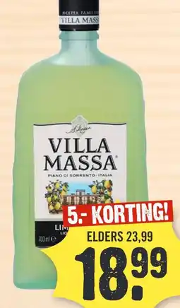 Super Dirck 3 VILLA MASSA LIMONCELLO aanbieding