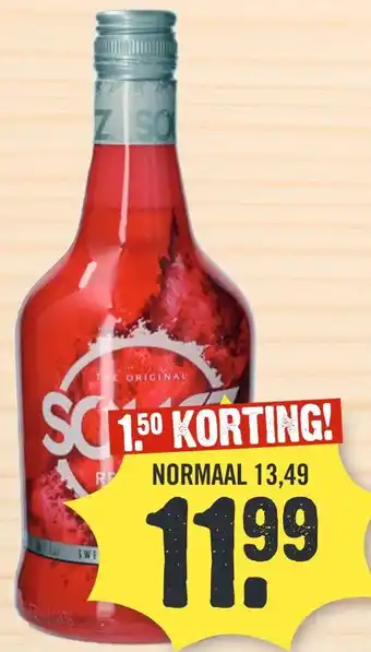 Super Dirck 3 SOURZ RED BERRY aanbieding