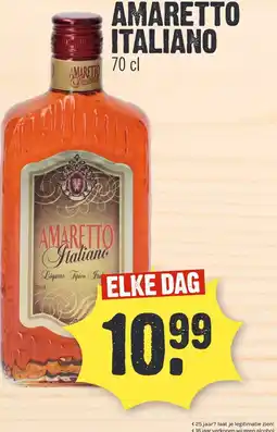 Super Dirck 3 AMARETTO ITALIANO aanbieding