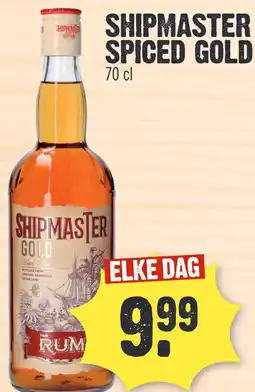 Super Dirck 3 SHIPMASTER SPICED GOLD aanbieding