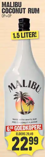Super Dirck 3 MALIBU COCONUT RUM aanbieding