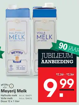 Sligro Meyerij Melk aanbieding