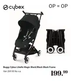 Van Asten BabySuperstore Buggy Cybex Libelle Magic Black/Black Black Frame aanbieding