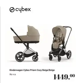 Van Asten BabySuperstore Kinderwagen Cybex Priam Cozy Beige/Beige aanbieding