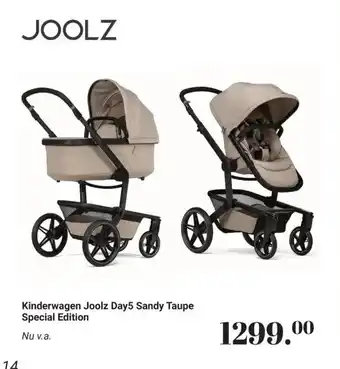 Van Asten BabySuperstore Kinderwagen Joolz Day5 Sandy Taupe aanbieding