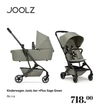 Van Asten BabySuperstore Kinderwagen Joolz Aer +Plus Sage Green aanbieding