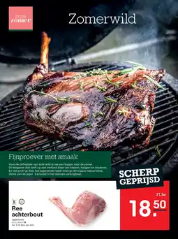 Sligro Ree achterbout aanbieding