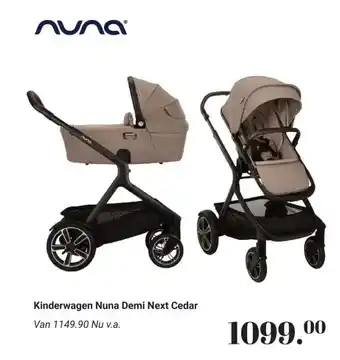 Van Asten BabySuperstore Kinderwagen Nuna Demi Next Cedar aanbieding