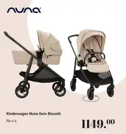Van Asten BabySuperstore Kinderwagen Nuna Swiv Biscotti aanbieding