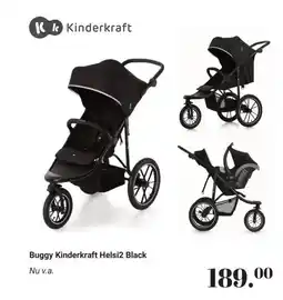 Van Asten BabySuperstore Buggy Kinderkraft Helsi2 Black aanbieding