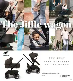 Van Asten BabySuperstore Kinderwagen The Jiffle Wagon 2 Oak aanbieding