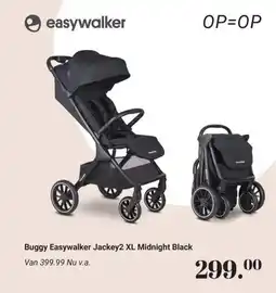 Van Asten BabySuperstore Buggy Easywalker Jackey2 XL Midnight Black aanbieding