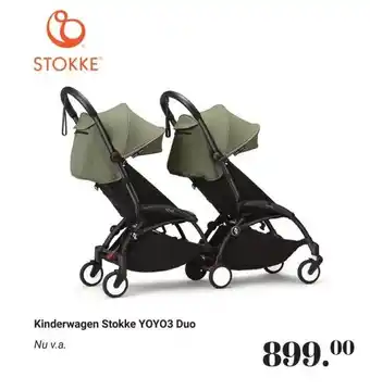 Van Asten BabySuperstore Kinderwagen Stokke YOYO3 Duo aanbieding