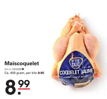 Sligro Maïscoquelet aanbieding