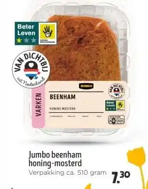 Jumbo Jumbo beenham honing-mosterd aanbieding