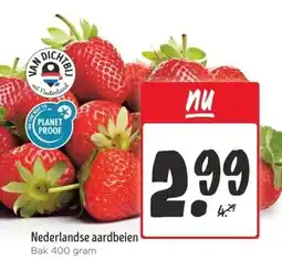 Jumbo Nederlandse aardbeien aanbieding