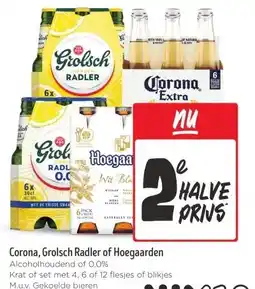Jumbo Corona, Grolsch Radler of Hoegaarden aanbieding