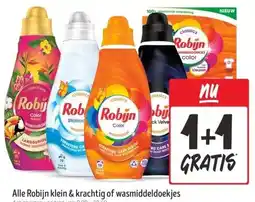 Jumbo Alle Robijn klein & krachtig of wasmiddeldoekjes aanbieding