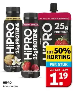 Hoogvliet HiPRO aanbieding