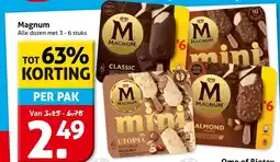 Hoogvliet Magnum aanbieding