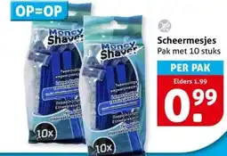 Hoogvliet Scheermesjes aanbieding