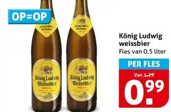 Hoogvliet König Ludwig weissbier aanbieding