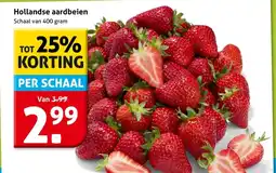 Hoogvliet Hollandse aardbeien aanbieding