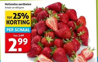 Hoogvliet Hollandse aardbeien aanbieding