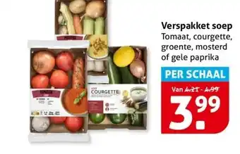 Hoogvliet Verspakket soep aanbieding