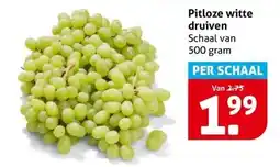 Hoogvliet Pitloze witte druiven aanbieding