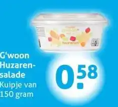 Hoogvliet G'woon Huzaren- salade aanbieding