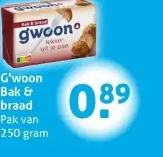 Hoogvliet G'woon Bak & braad aanbieding