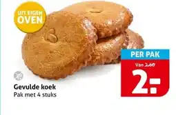 Hoogvliet Gevulde koek aanbieding