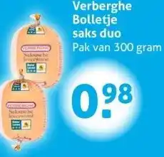Hoogvliet Verberghe Bolletje saks duo aanbieding