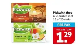 Hoogvliet Pickwick thee aanbieding
