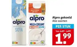 Hoogvliet Alpro gekoeld aanbieding