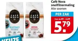 Hoogvliet Café Nova snelfiltermaling aanbieding
